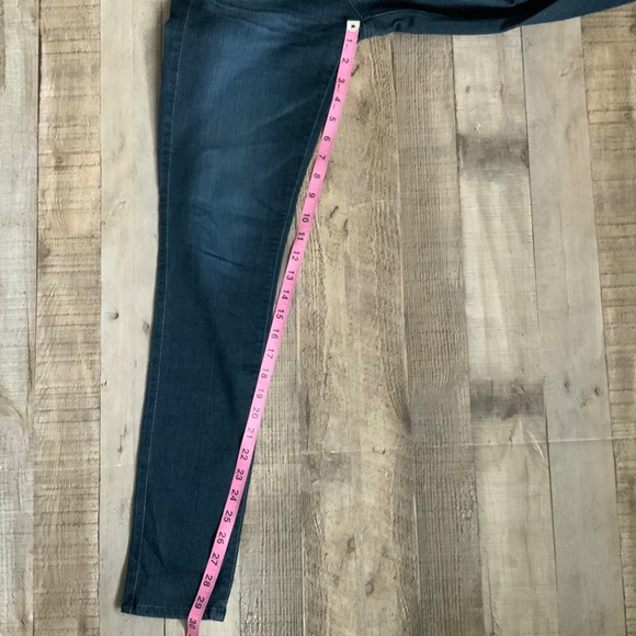 AG Adriano Goldschmidt The Abbey Mid Super Rise Skinny Jeans Dark Wash SZ 27 R - Picture 15 of 15